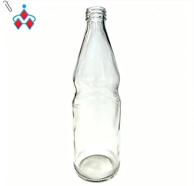 Bouteille en verre de boisson gazeuse de 500 ml