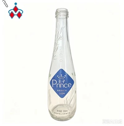 Bouteille en verre de soude sérigraphiée 330 ml